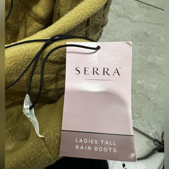 Serra Tall Rain boots with inner sock - Picture 5 of 8
